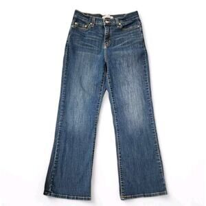 Levi's 512 Womens Jeans Perfectly Slimming Bootcut Medium Wash Mid Rise Size 10